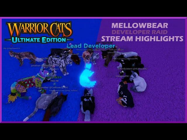 DEVELOPER RAID | Warrior Cats: Ultimate Edition Stream Highlights