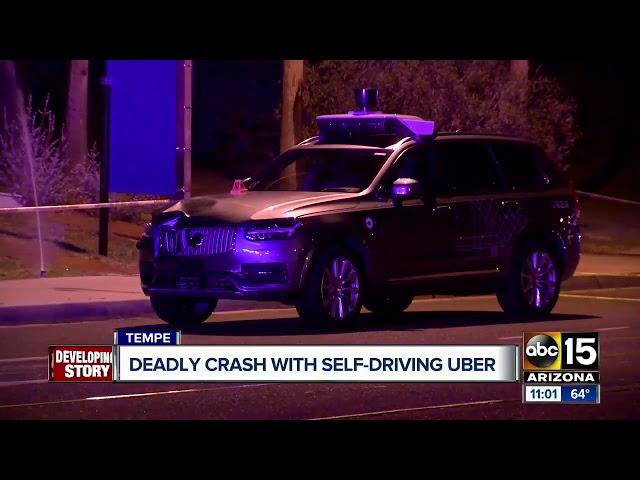 Беспилотный автомобиль Uber насмерть сбил женщину в США