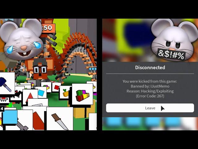 I GOT BANNED FOR HACKING ROBLOX KITTY WITH ADMIN COMMANDS..