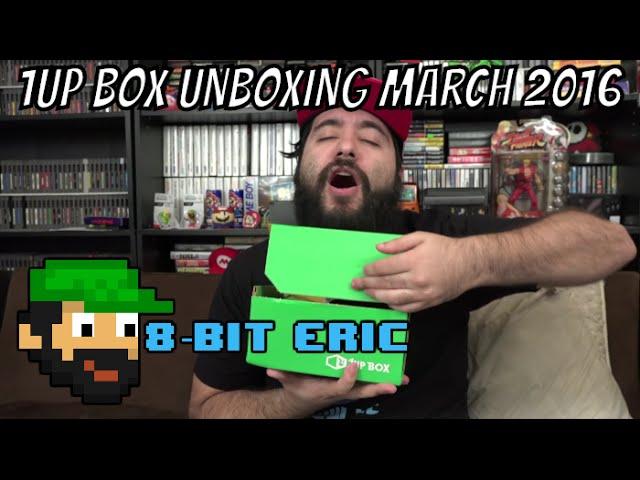 1Up Box Unboxing: March 2016 - What Was Inside?!