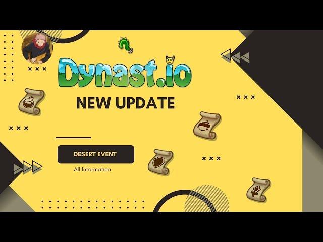 Dynast.io | New Update | Lots Of Recipes