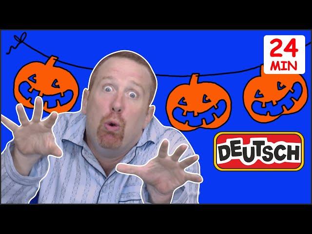 Gruseliges Halloween + MEHR | Halloween Deutsch für Kinder | Steve and Maggie Deutsch