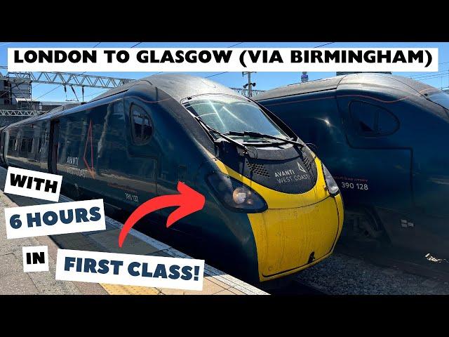 From London to Glasgow in STYLE for £70: FIRST CLASS Experience with Avanti!