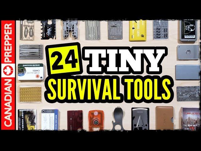 24 Tiny Survival Tools