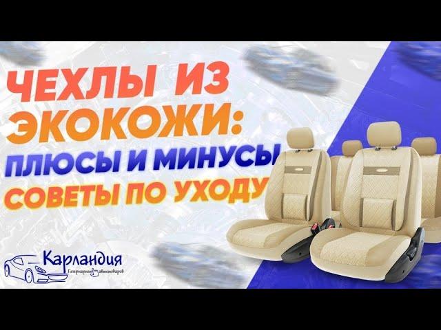 Чехлы из экокожи: плюсы и минусы, советы по уходу ► Карландия - обзоры автотоваров