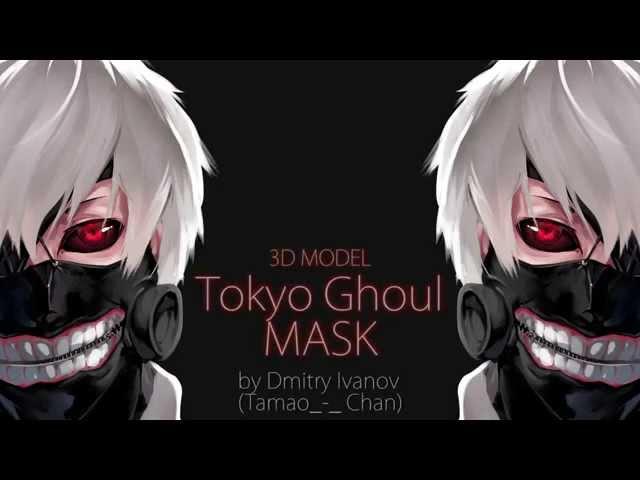 Tokyo Ghoul mask 3D model