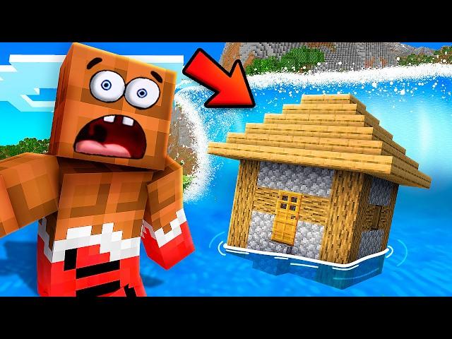 ЧТО СЛУЧИЛОСЬ с Моим СТРАННЫМ ДОМОМ На ВОДЕ в МАЙНКРАФТ?! Minecraft