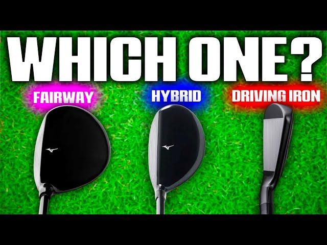 Which Should You Use? Fairway Wood v Hybrid v Driving Iron