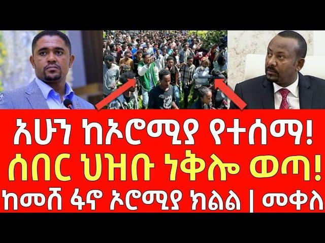 ሰበር መረጃ- አሁን ከኦሮሚያ የተሰማ! - ሰበር ህዝቡ ነቅሎ ወጣ! | Ethiopia | Ethiopian News 21 November 2024 | Ethiopian