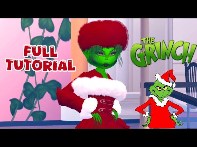 Dress to impress ️ The Grinch tutorial ️