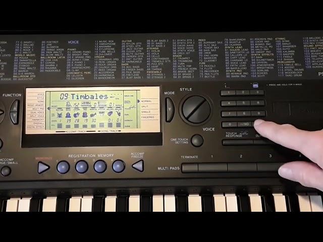 ALL the 14  MULTI PADS  -  Demo        Yamaha PSR-420 Keyboard        TOP Sound   -   no talk