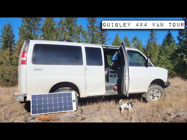 A Quigley 4x4 For Van Life - A Quick Tour!