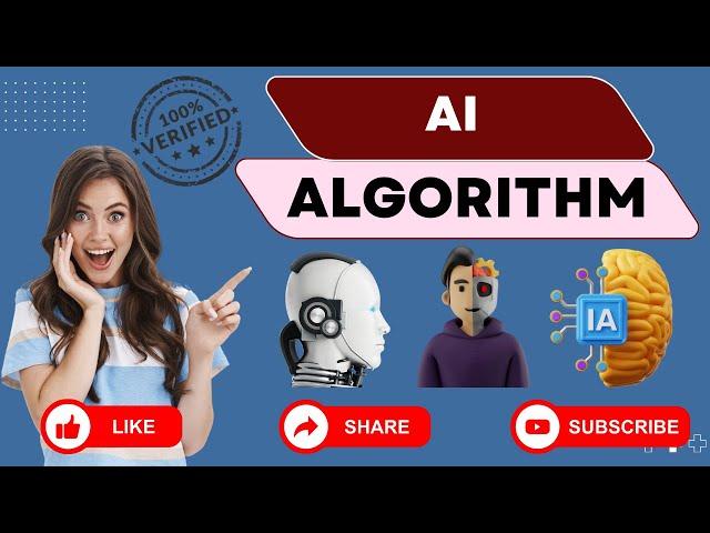 What are the different types of AI algorithms? #AIalgorithms #machinelearning #deeplearning #NLP