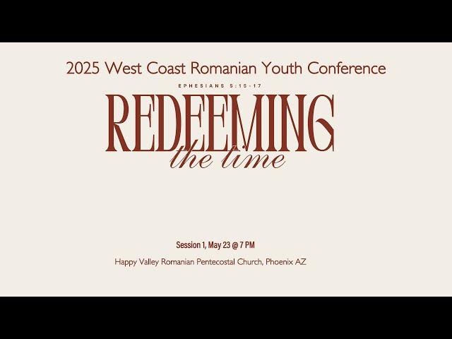 May 23 2025,  WCROyouth 2025, Session 1