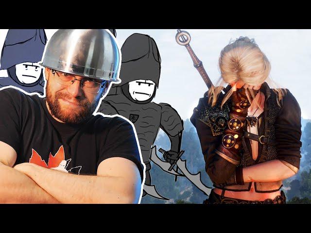 Helmet out of a pot! Nilfgaard armor! Witcher on Netflix...