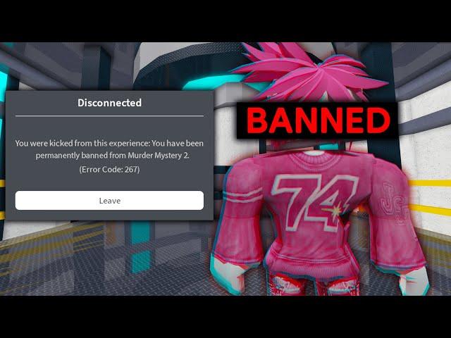 I Got BANNED from MM2... (i'm sorry)