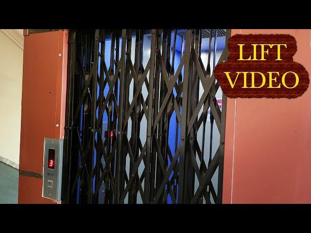 Lift Video | Manual Door Lift | Collapsible Door Lift | Gearless Traction Lift @ Srikalahasti