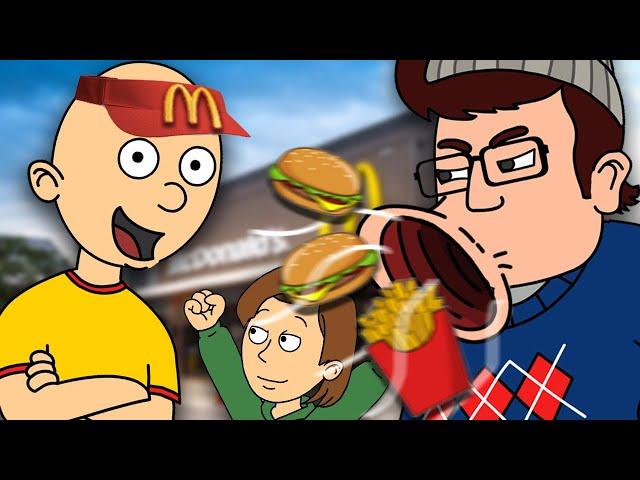 Caillou SAVES McDonald's From Bob/Ungrounded