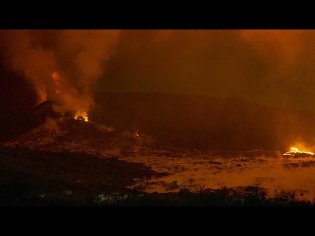 Cumbre Vieja de La Palma - Volcano Timelapse - 2021-11-19