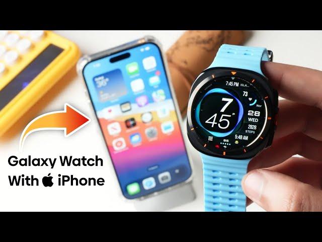 How To Connect Galaxy Watch With An iPhone? 2024