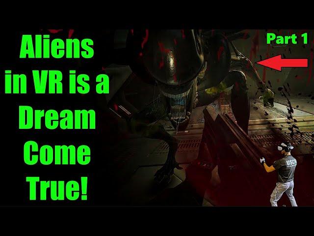 In Space No One Can Hear You Scream! - Alien: Rogue Incursion - PSVR2 Full Game Playthrough Part 1