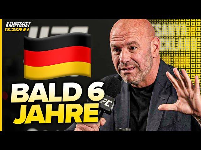 Warum kommt die UFC nicht mehr nach Deutschland? Ich habe nachgeforscht