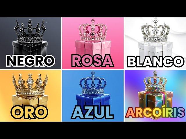 ELIGE 1 REGALO DE 6  CHOOSE YOUR GIFT 6  DESAFÍO 6 CAJAS DE REGALO  QUIZ LOCURA