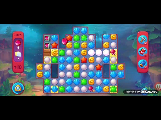 Fishdom Hard level 6172. NOboosters
