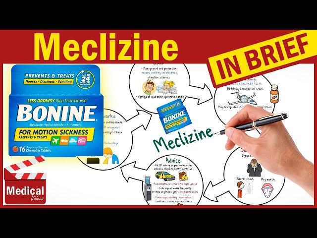 Meclizine 25 mg (Bonine): What is Meclizine? Meclizine for Motion Sickness, Uses, Dose, Side Effects