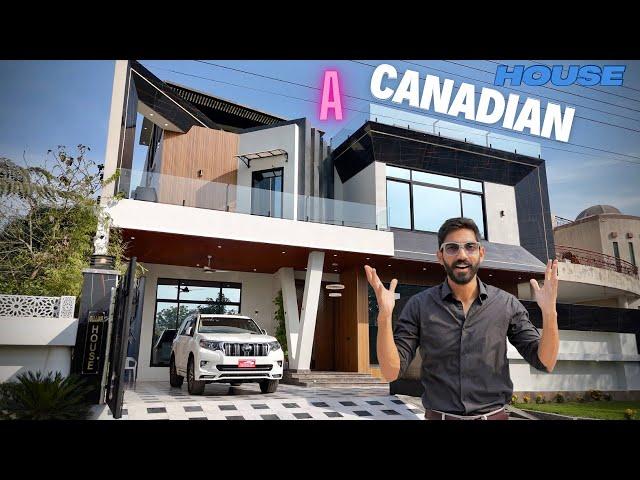 Fully Furnished 1 Kanal CANADIAN THEMED House For Sale in Valencia Lahore