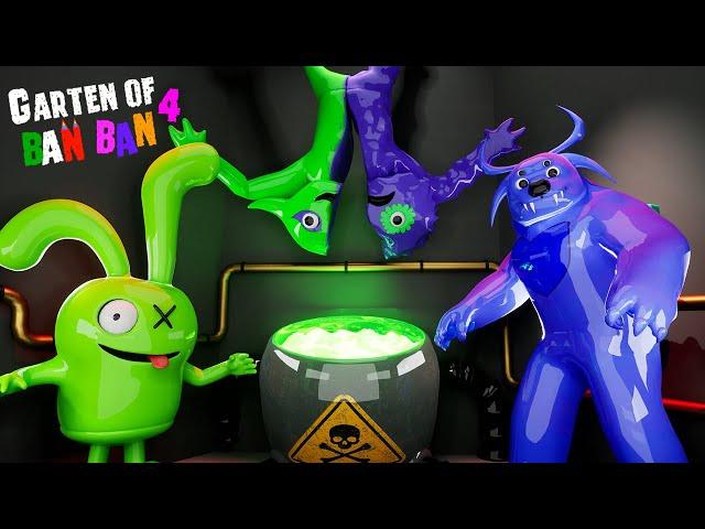 Garten of Banban 4 - ALL NEW BOSSES (FULL Gameplay #1)