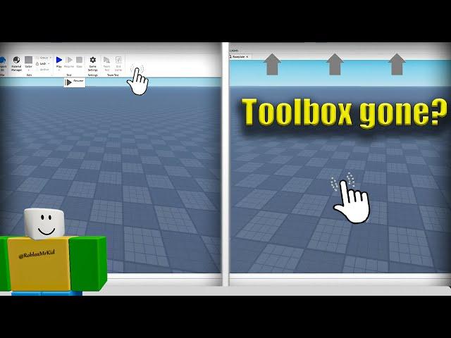 How To Fix Toolbar From Disappearing - Roblox Studio (2024)