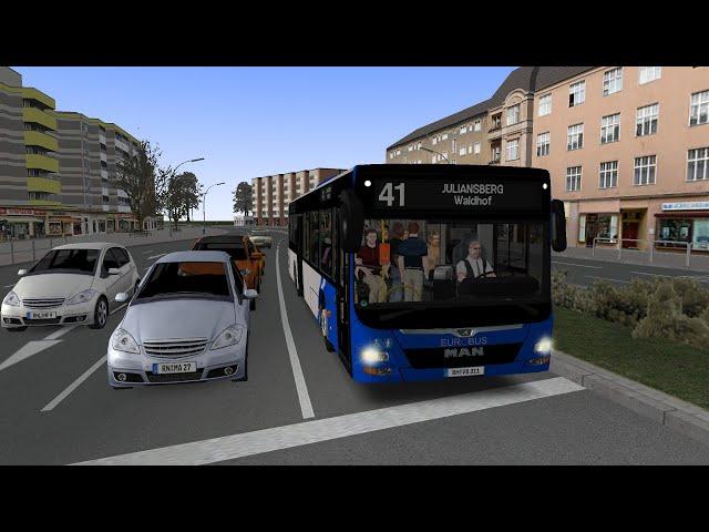 OMSI 2 | Add-On Rheinhausen | MAN Lion's City A20 | Line 53 | 2K60fps