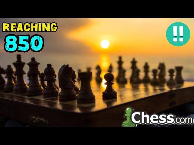 REACHING 850 RATING IN CHESS | CHESS STREAM