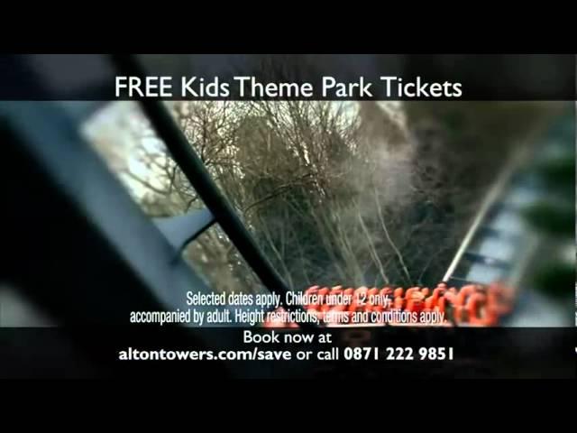 Alton Towers Resort - Short Breaks (Brand new 2012 TV Ad)