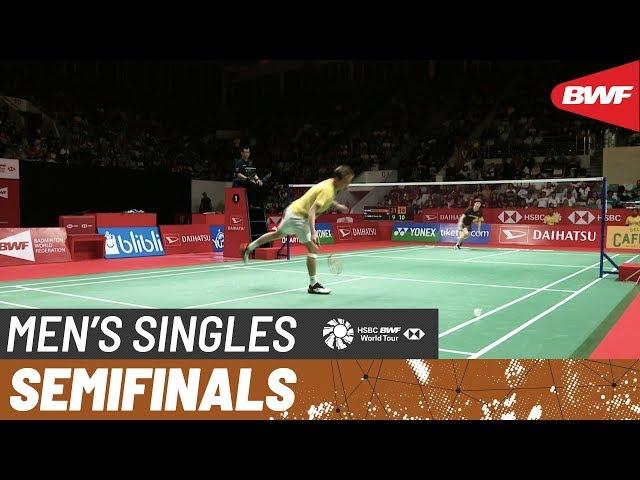 SF | MS | Anders ANTONSEN (DEN) [4] vs. LEE Cheuk Yiu (HKG) | BWF 2020