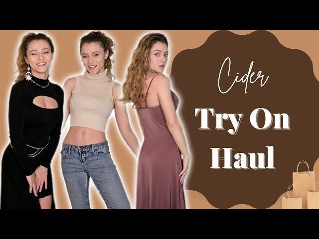 Try On Haul CIDER | Honest Opinions From a Model!