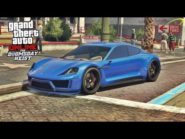 NEW GTA ONLINE CAR DLC 1/30/2018; Pfister Neon Review