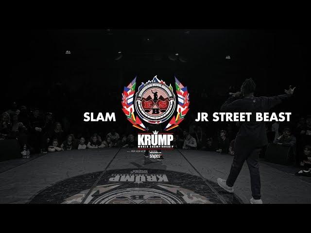 Slam vs JR Street Beast | Male Final | EBS KRUMP WORLD CHAMPIONSHIP 2018