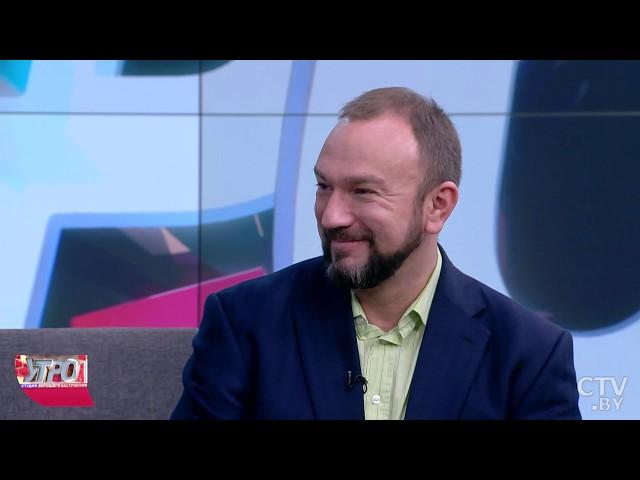 Иван Русских и Тимофей Федоров в студии СТВ / Робот отличает спелую клубнику от неспелой