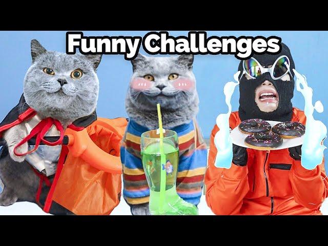 The Latest Fun Challenges Are Waiting For You!| Oscar‘s Funny World | New Funny Videos 2023