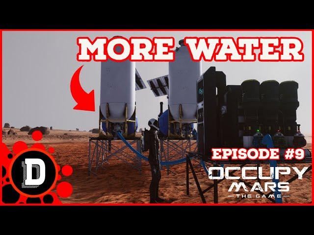 Expanding my WATER PRODUCTION and new TECH! [E9] Occupy Mars: The Game