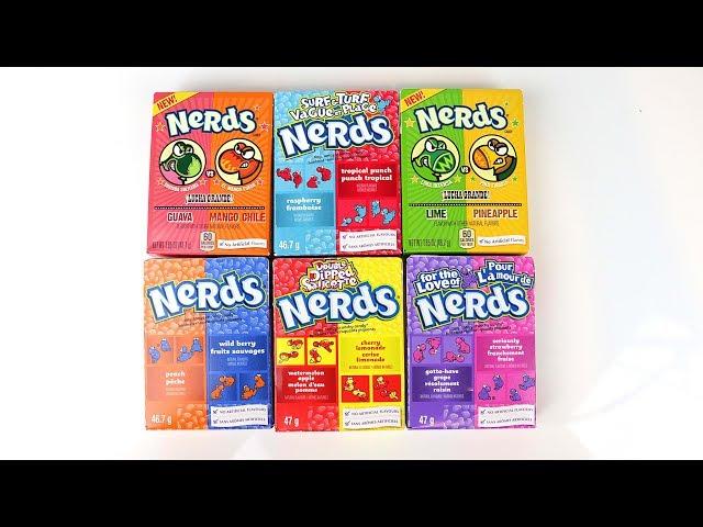 NERDS Candy Unboxing! Wonka Treat! Strawberry Cherry Lucha Grande Peach Tasty Crunchy Treat