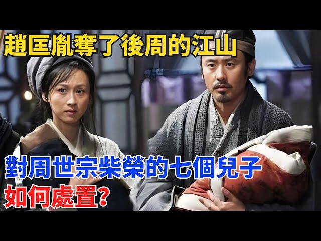 趙匡胤奪了後周的江山，對周世宗柴榮的七個兒子，如何處置？【硬核王探長】#歷史#歷史故事#歷史人物#史話館#歷史萬花鏡#奇聞#歷史風雲天下