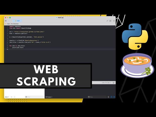 Easy Web Scraping With BeautifulSoup and Python | Tutorial