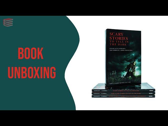 Scary Stories to Tell in the Dark by Alvin Schwartz - Book Unboxing