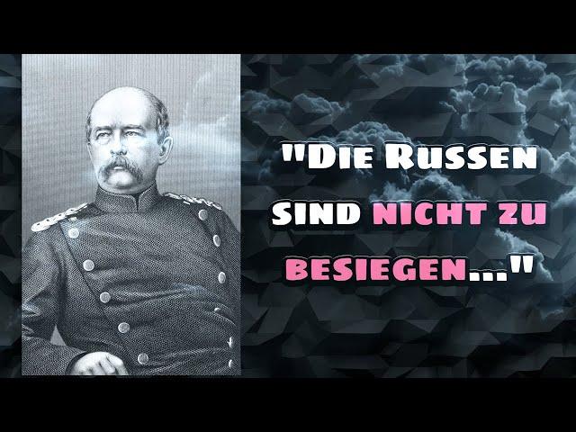 Otto von Bismarck Die besten Zitate über das Volk, Russland und den Krieg