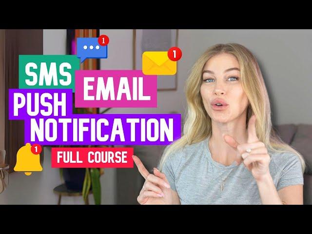 Messaging Tutorial -  SMS/Email/Push Notifications Full Course