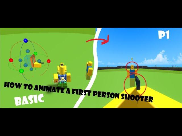 Movie Maker 3 How to Animate a First Person Shooter [FPS] Basic | Roblox