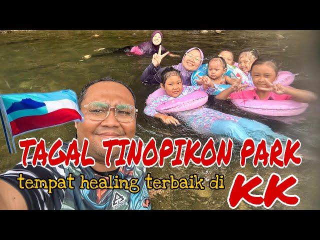 TAGAL TINOPIKON PARK Penampang Sabah | Best oo mandi dengan ikan | Tempat Healing Recommended #sabah